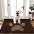 Buganda Dog Door Mat for Muddy Paws, Absorbent Dirt Trapper Non Slip Indoor by Buganda