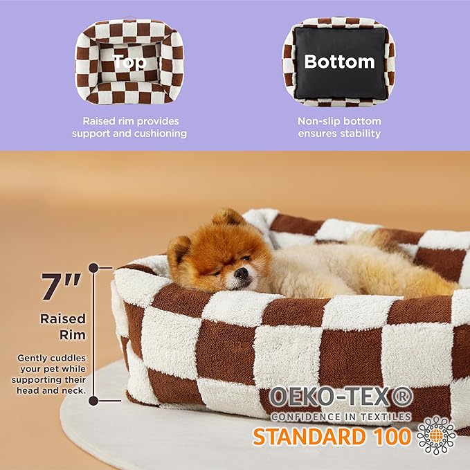 LE SURE Cute Dog Bed for Small Dogs - Image 3