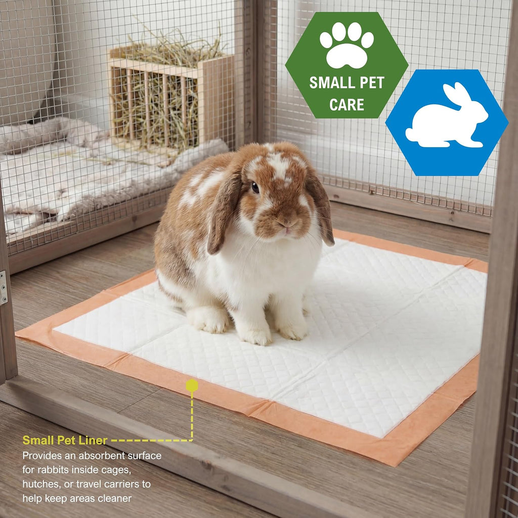 MED PRIDE Dog Training Pads 22x24 in with Attractant,6-Layer,Leakproof,100
