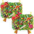 Bird Toys Parakeet Toys, Large-Sized Parrot Foraging & Shredding Cage Hanging by YIXUND