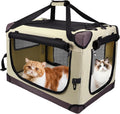 PEGIC Extra Large Cat Carrier, Brown