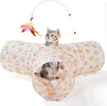 Tempcore Pet Tunnel Tube Toys 3 Way Collapsible, Cat Tunnels by Tempcore