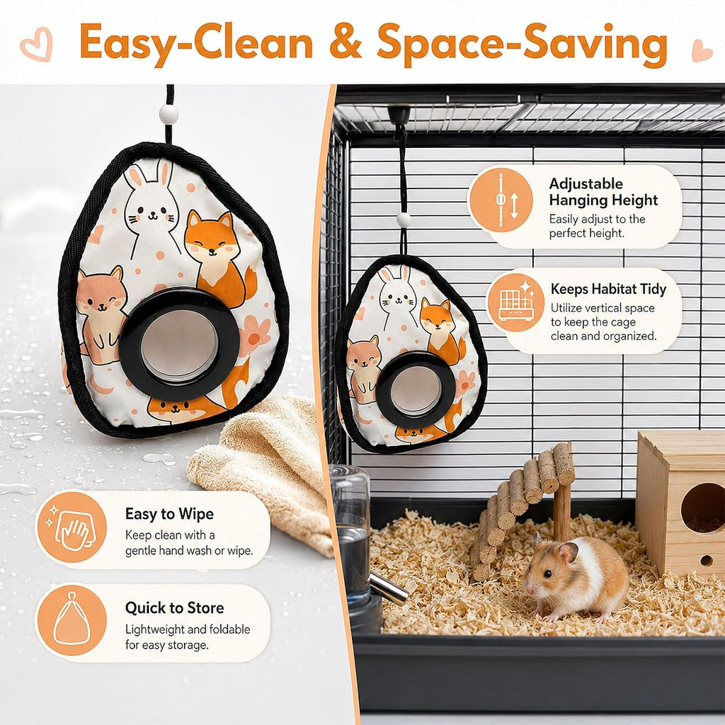 Guinea Pig Hammock, Chinchilla Hammock for Hamsters, Guinea Pigs