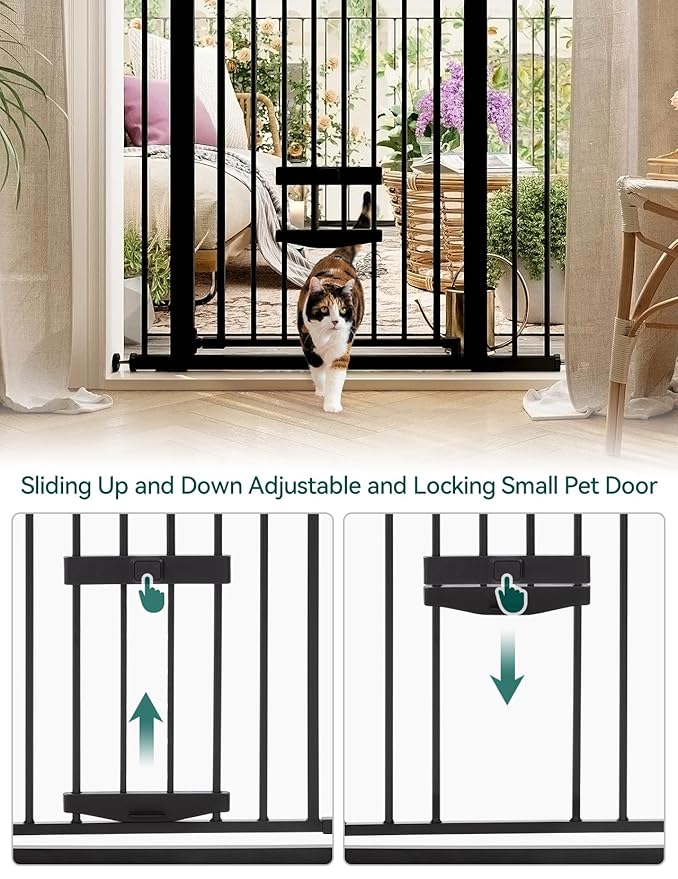 BABELIO 36 Inch Extra Tall Baby Gate - Image 4