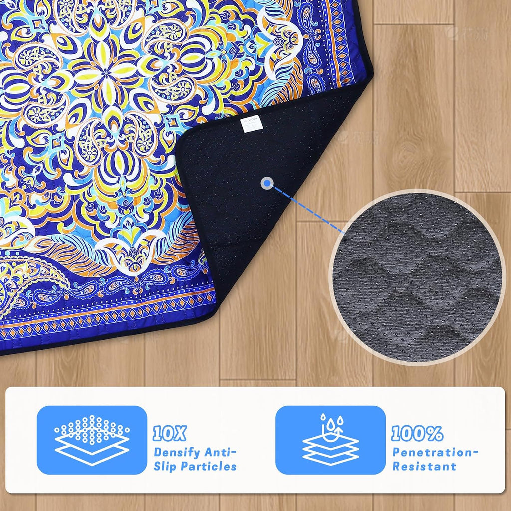 Reusable Pets Underpads, 2 Pack 36"x36" Washable Pee Pads for Dogs, Heavy Absorbency, Non-Slip and Leak-Proof Puppy Pee Mat for Crate, Couch, Floor and Pet Housebreaking