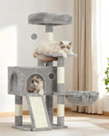 Cat Tree, 41.3" Cat Tower for Indoor Kittens by Gitelnour