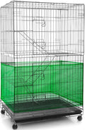 Shappy Large Bird Cage Seed Catcher, Bird Cage Cover Net Skirt Guard, by Shappy