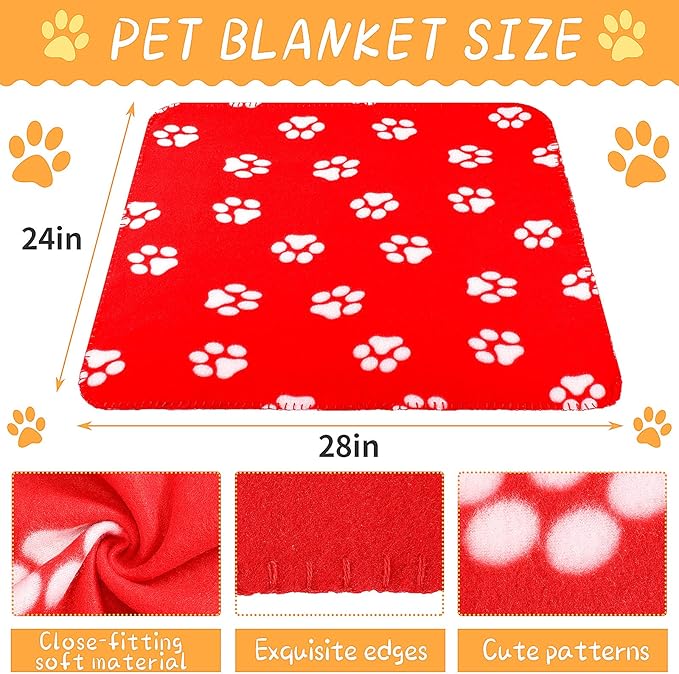 Tatuo 12 Pieces Black Dog Blankets - Image 3