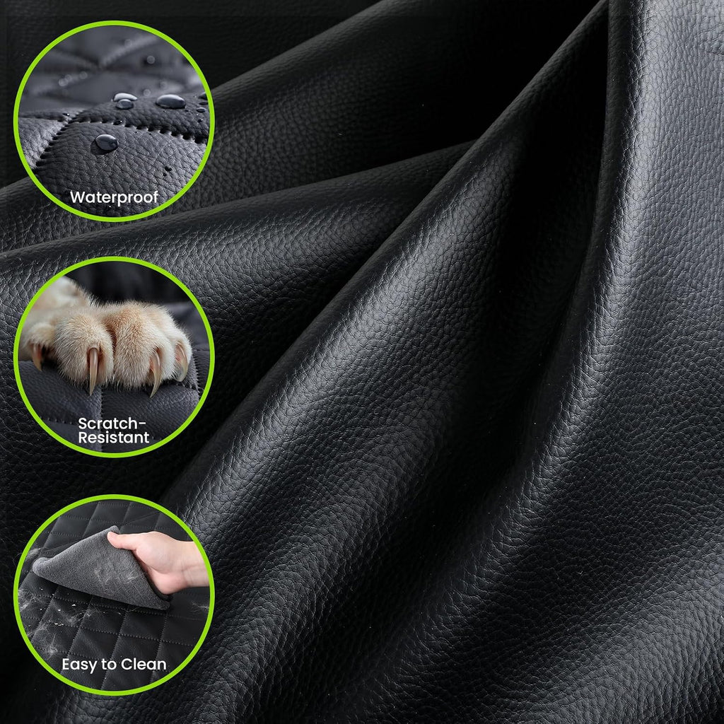 2-in-1 Dog Car Seat Cover for Back Seat, Transform to Passenger Mode - Dog Car Seat, Waterproof, Scratch-resistant, Support to 330lbs, for Outdoor Activities, Travel, to the Vet, for Cars/SUV/Truck