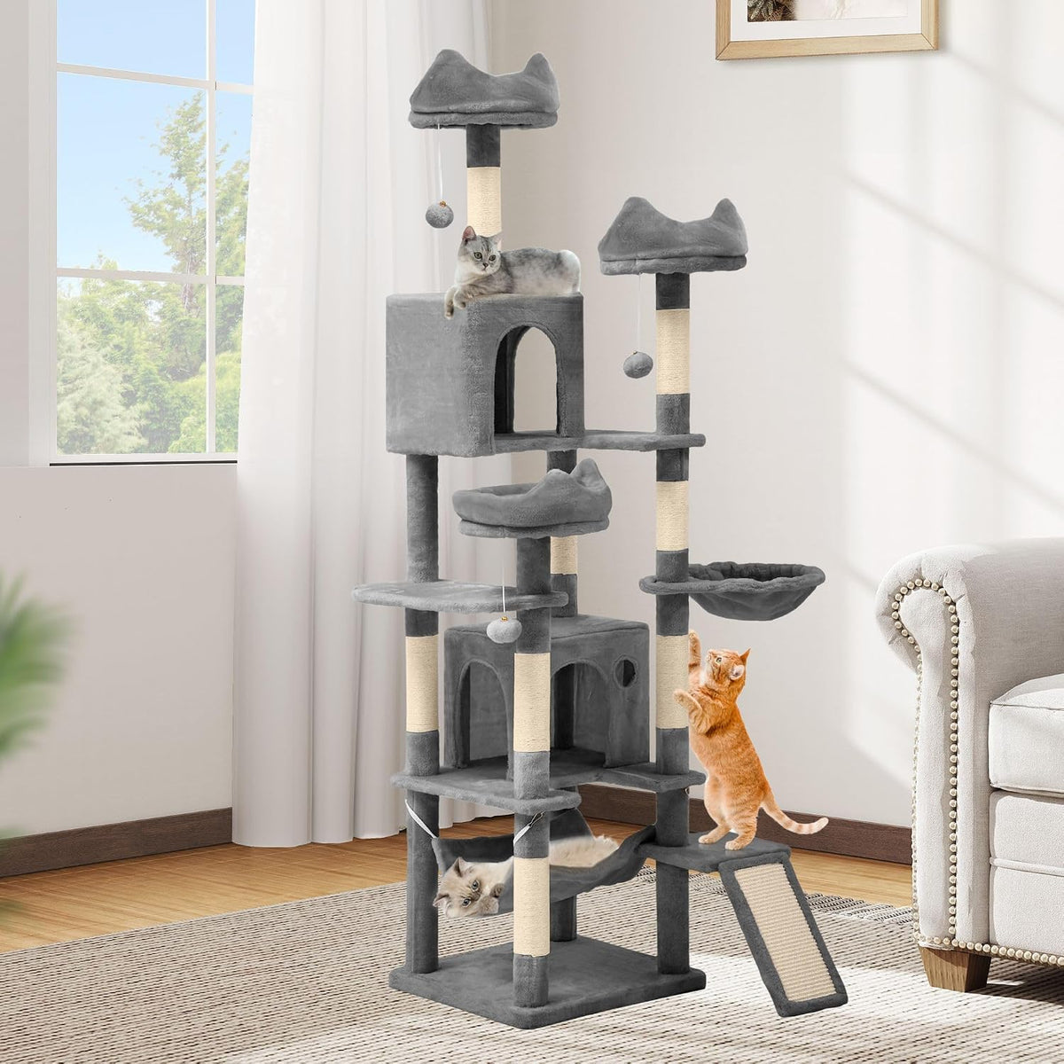 DWVO 54 in Multi‑Level Cat Tower