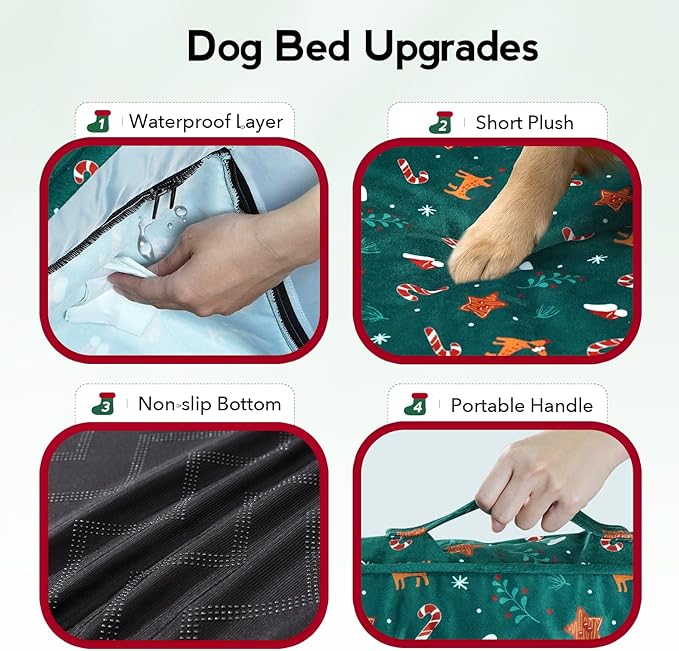 Large Dog Bed for Christmas - Image 7