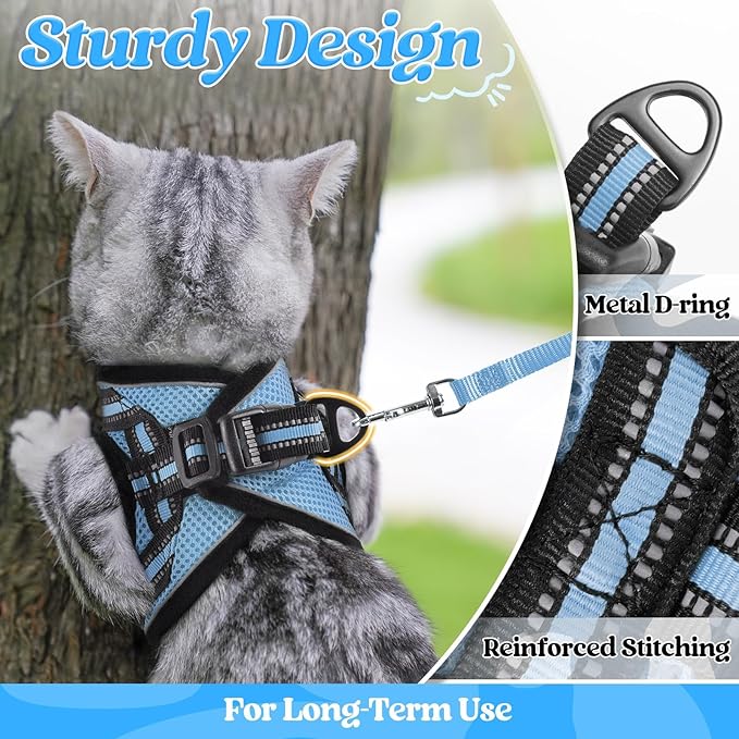 rabbitgoo Cat Harness and Leash Set - Image 7