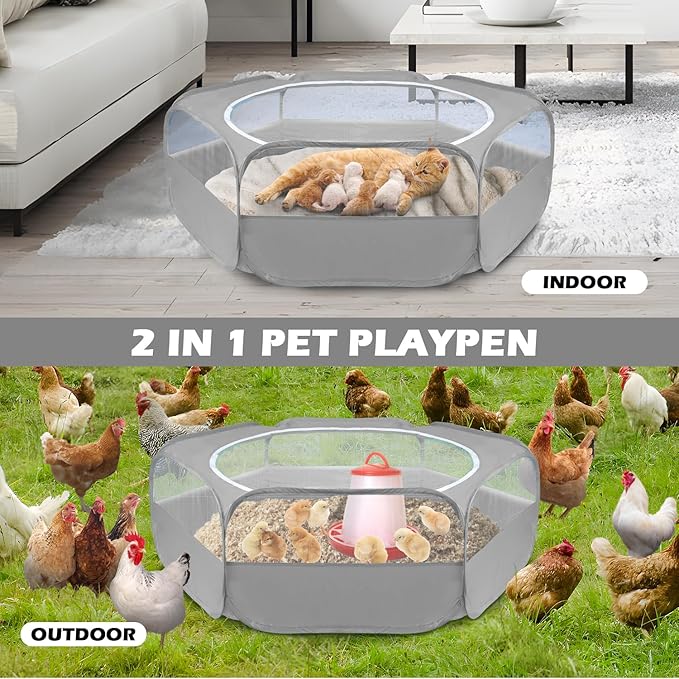 UWE Small Animal Playpen, Chicken Brooder Box - Image 2