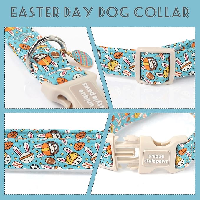 Unique style paws Easter Dog Collar Plastic Buckle Puppy Collar - Image 3