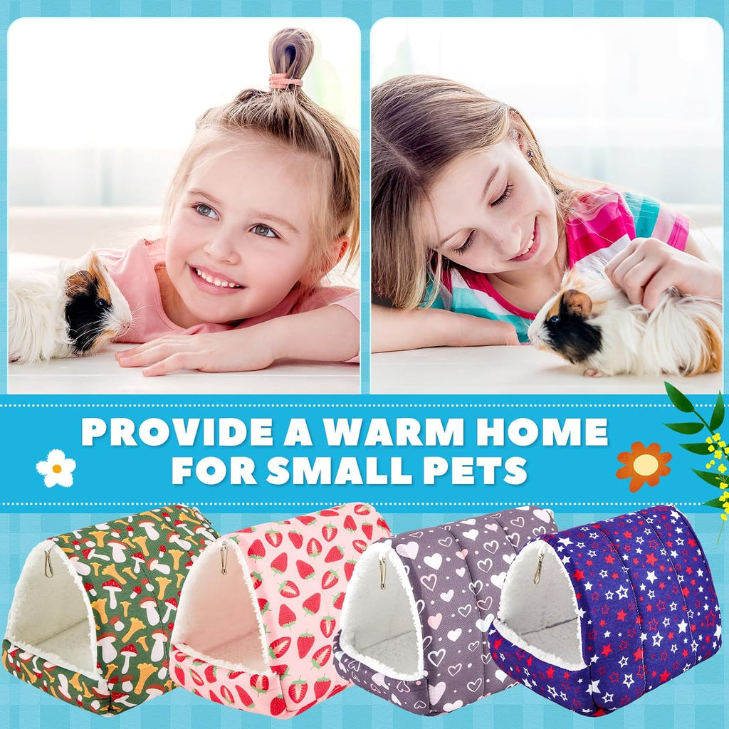 Cinnvoice Guinea Pig Hideout Bed Washable House Cage, Classic, 7.9 in