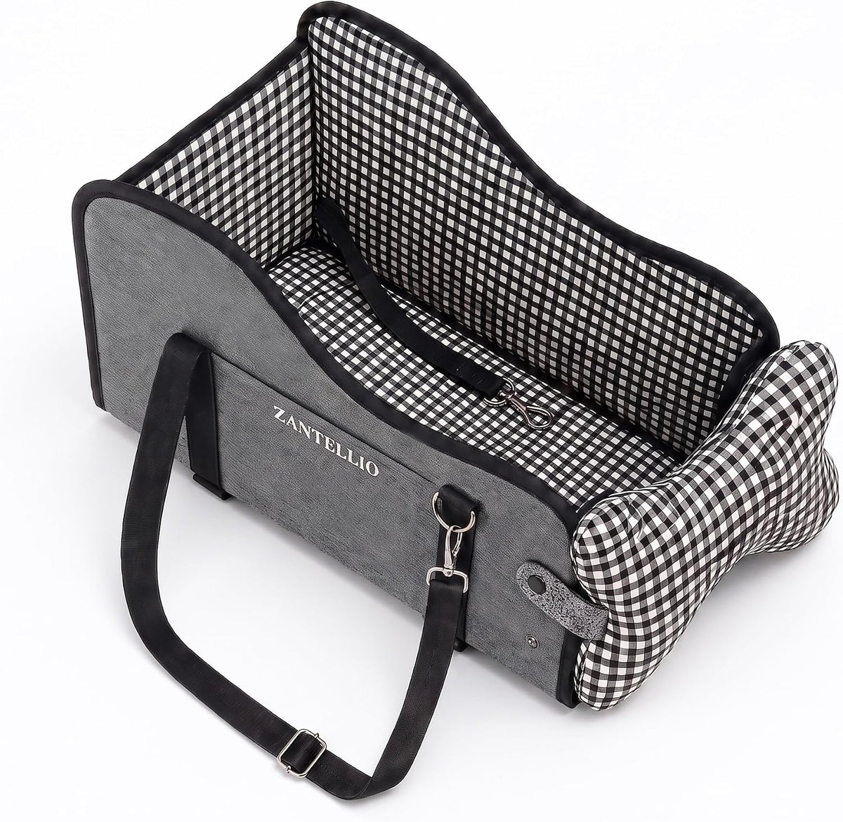 Center Console Dog Car Seat, Sturdy Armrest Seat for Small Dogs