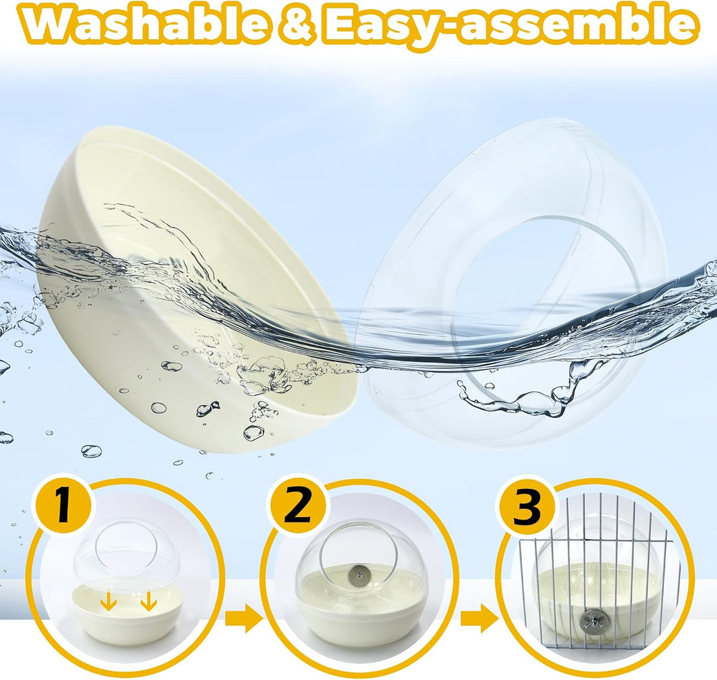 Bird Nest for Cage Bite-Resistant, Washable, Clear Observation, Warm