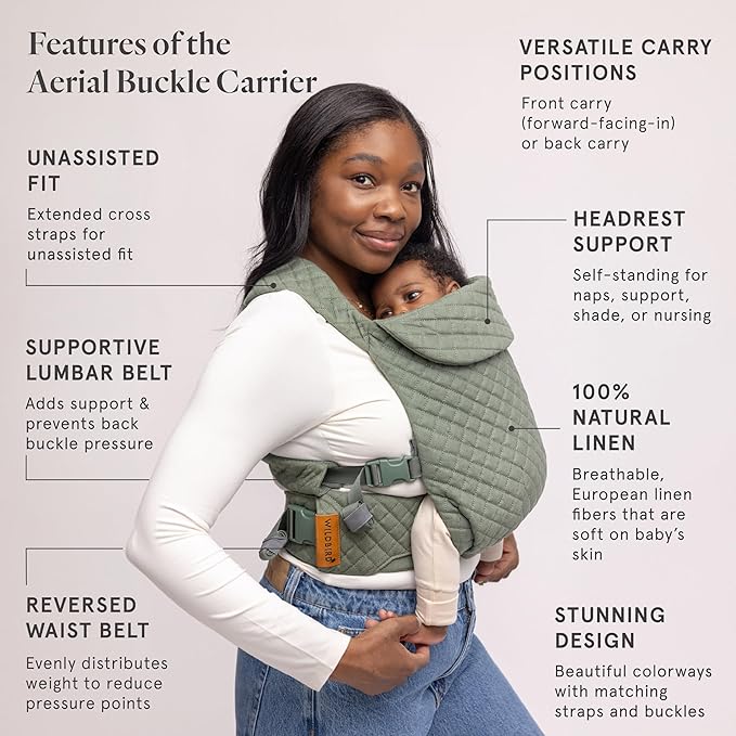 WildBird - Aerial Buckle Carrier - 2-24 Months - Standard Treepie - Front or - Image 2