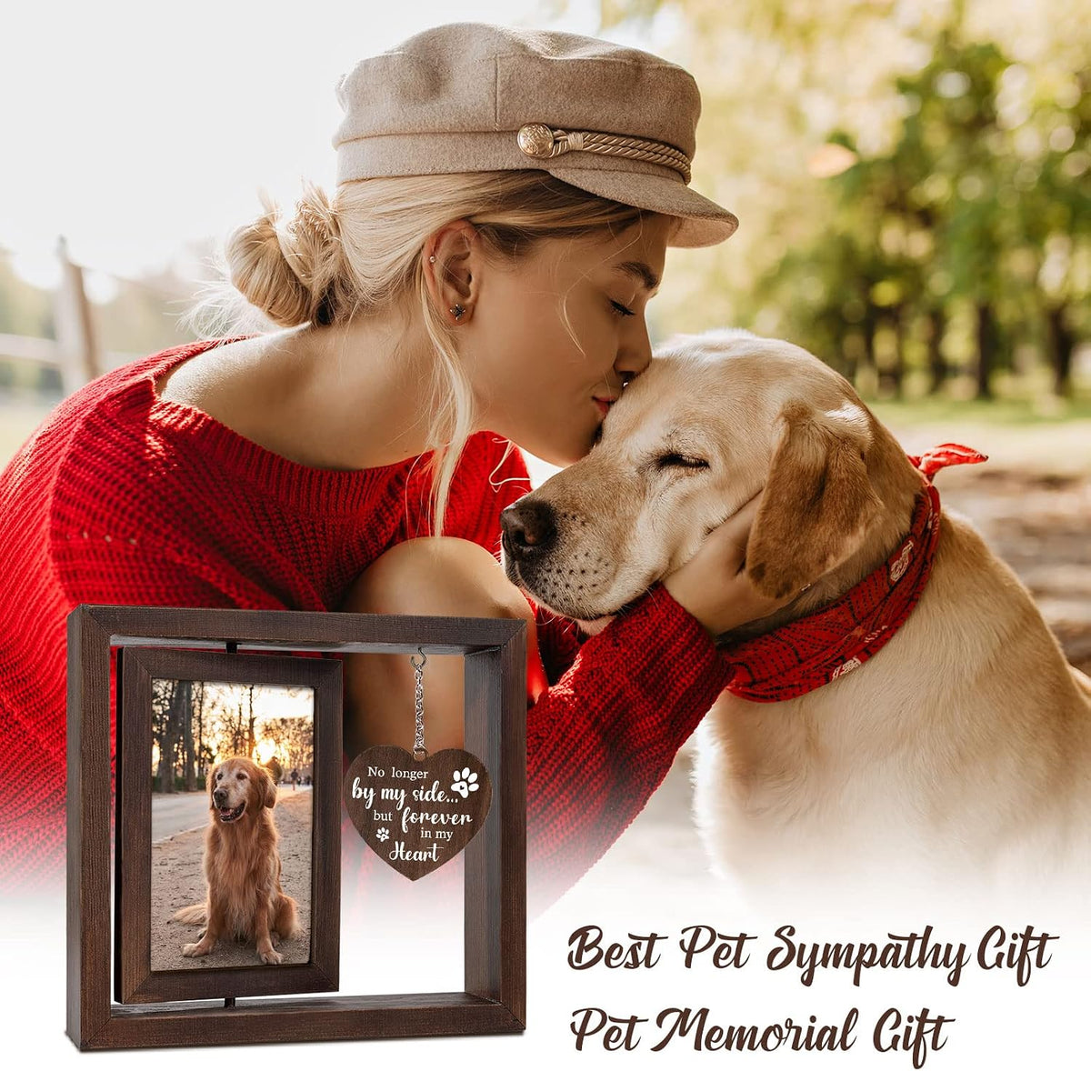 Jigfoxy Dog Memorial Gifts for Loss of Dog, Pet Cat Memorial Gifts for Dogs