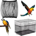 Large Bird Cage Seed Catcher, Stretchy Bird Cage Cover, Soft Nylon Mesh Skirt by Unknown