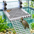 Turtle Basking Platform for Aquatic Turtles, Adjustable Hanging Dock