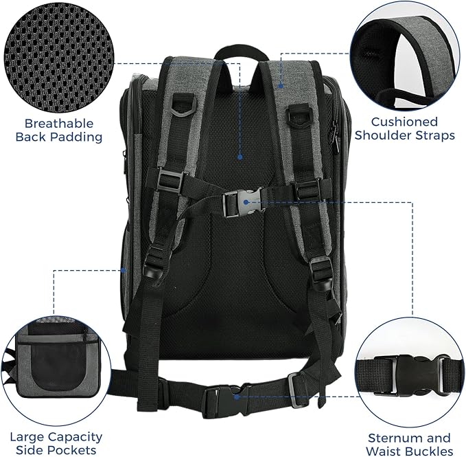 Apollo Walker Pet Carrier Backpack - Image 4
