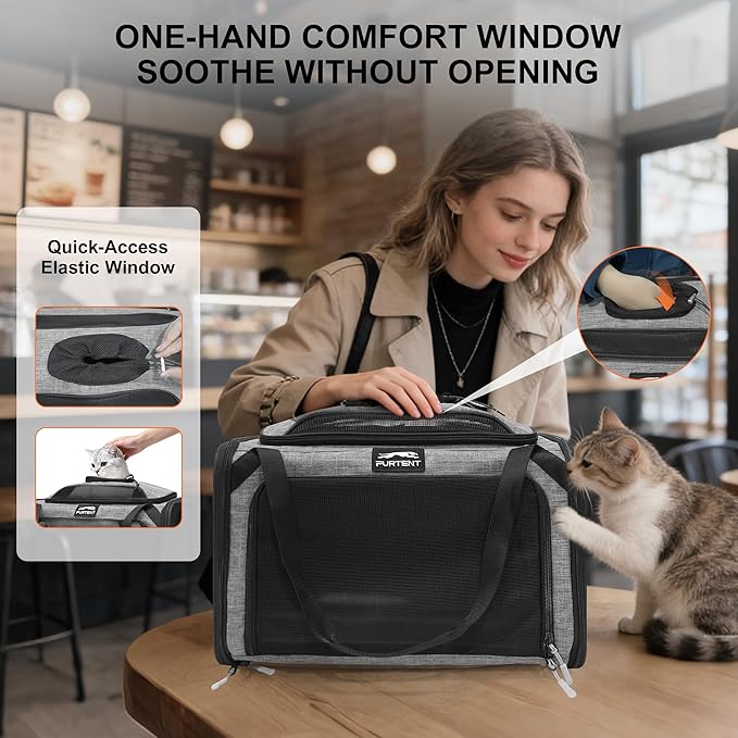 Top and Side Expandable Pet Carriers, in-Cabin Travel Carrier - Image 5