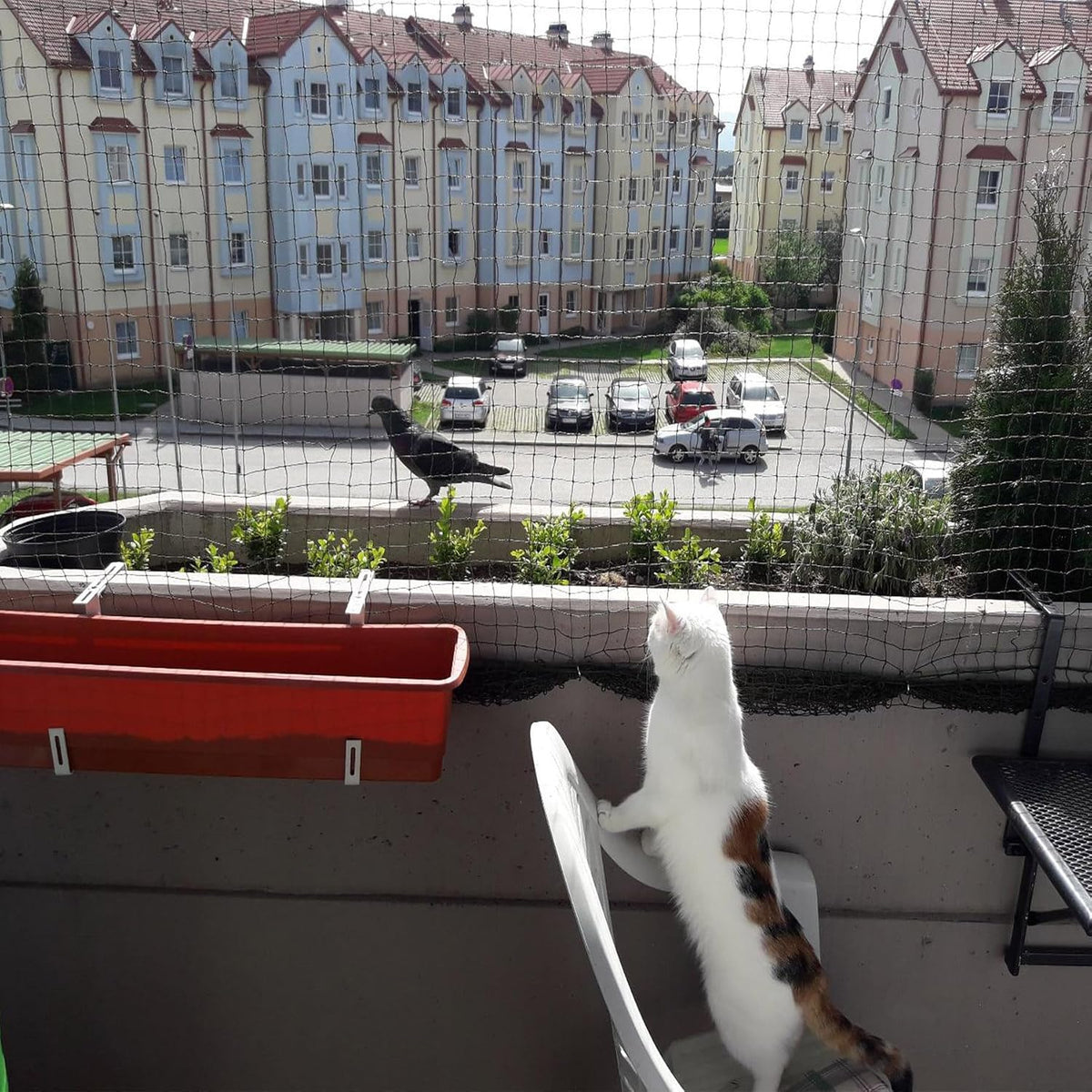 Cat Netting for Balcony, Anti-Fall Fence for Balcony/Stairs/Window