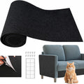 Cat Scratching Climbing Carpet Mat, Self-Adhesive Couch Furniture Protector