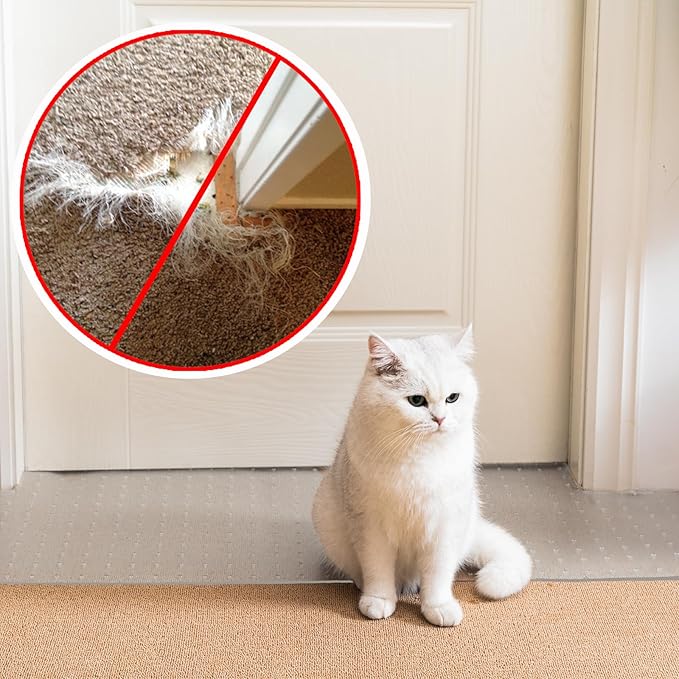 Uross Carpet Protector for Pets 3.28FT-Cat Carpet Protector for Doorway by Uross