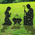 Outdoor Nativity Scene Garden Stakes Decorations, by RNGMSI