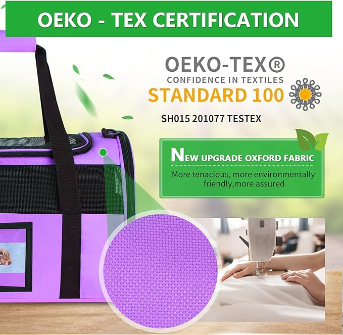 Large Cat Carrier Soft Sided Pet Carriers - Image 5