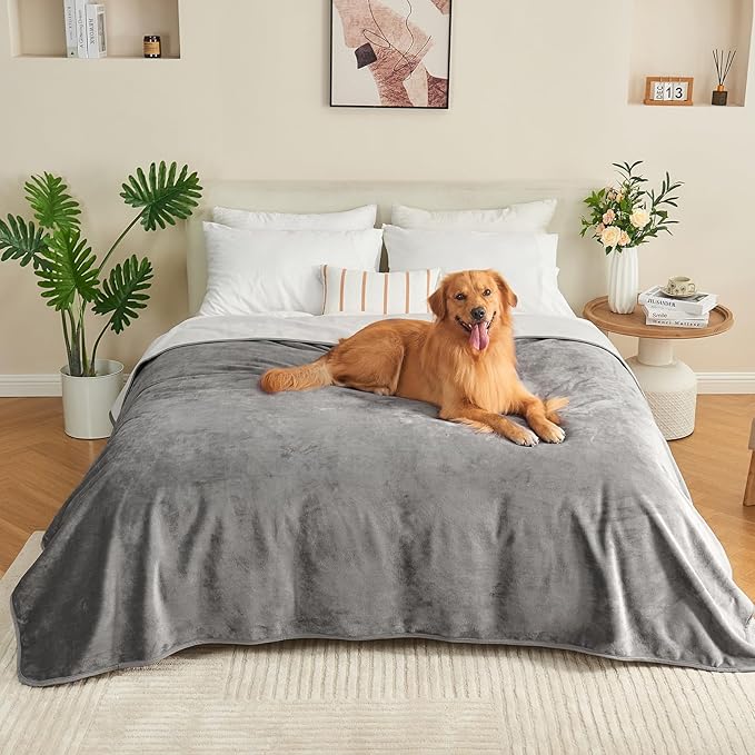 Waterproof Blanket 40"x60" for Adults, Reversible Waterproof Bed Cover for Dogs - Image 6