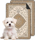 Boho Washable Pee Pads for Dogs & Cats - 2 Pack 24"x36" Ultra-Absorbent, Leak-Proof & Non-Slip Reusable Training Mats for Puppy, Senior Pets, Crate, Playpen, Whelping Box & Car Travel