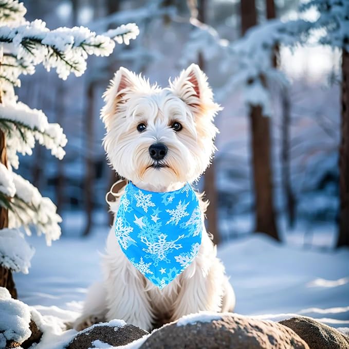 30 Pack Winter Dog Bandanas Bulk - Image 6