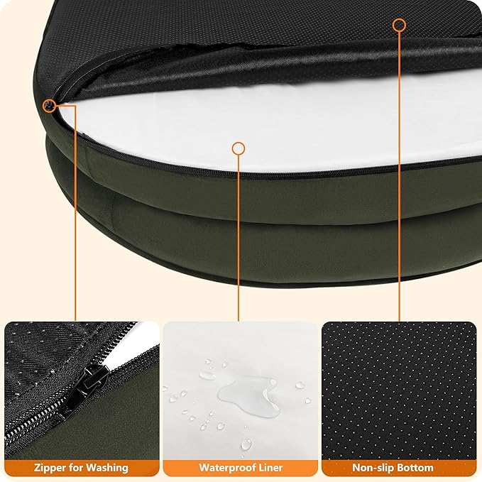 Dwanton Orthopedic Dog Bed for Medium Dogs - Image 6