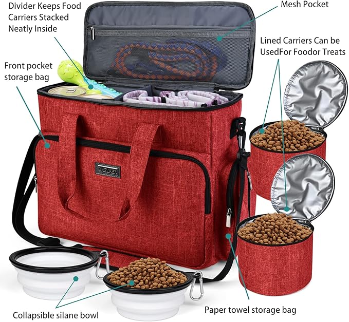 BAGLHER Dog Travel Bag, Pet Travel Bag, - Image 5