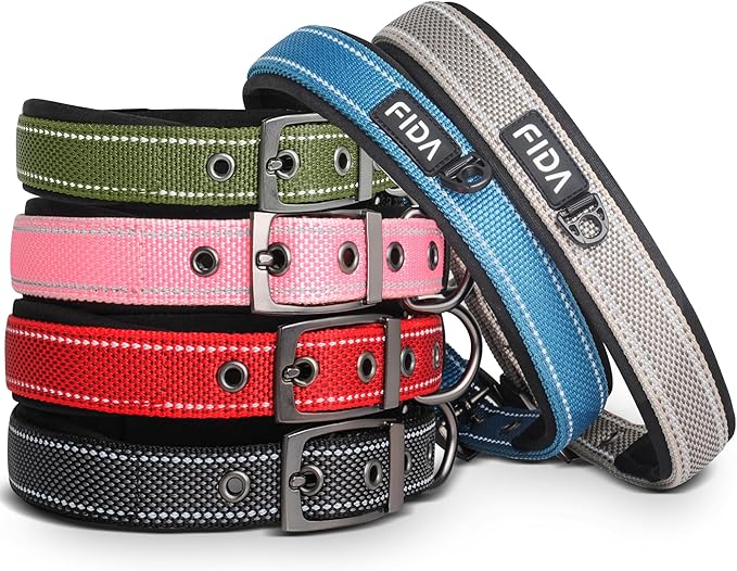 Fida Heavy DutyDog Collar for Large Dogs, Ultra Comfortable Soft Neoprene Padded - Image 7