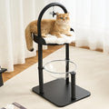 Modern Cat Tree Tower for Indoor Cats up to 12lbs, Wood Cat Bed by Kicari