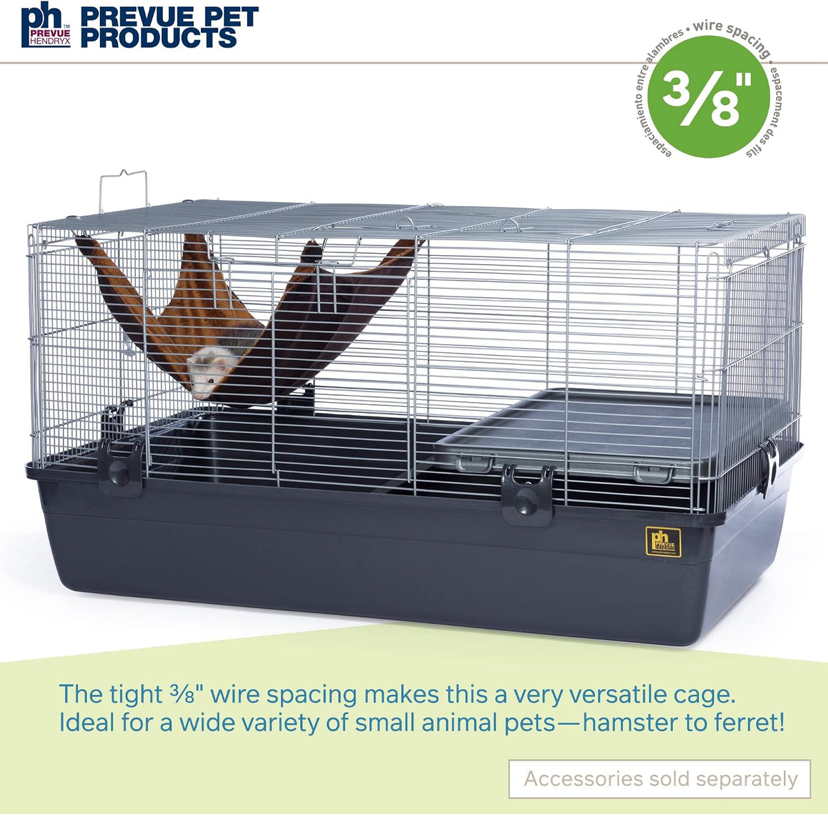 Prevue Pet Products Universal Small Animal Home for Indoor Use - Gray