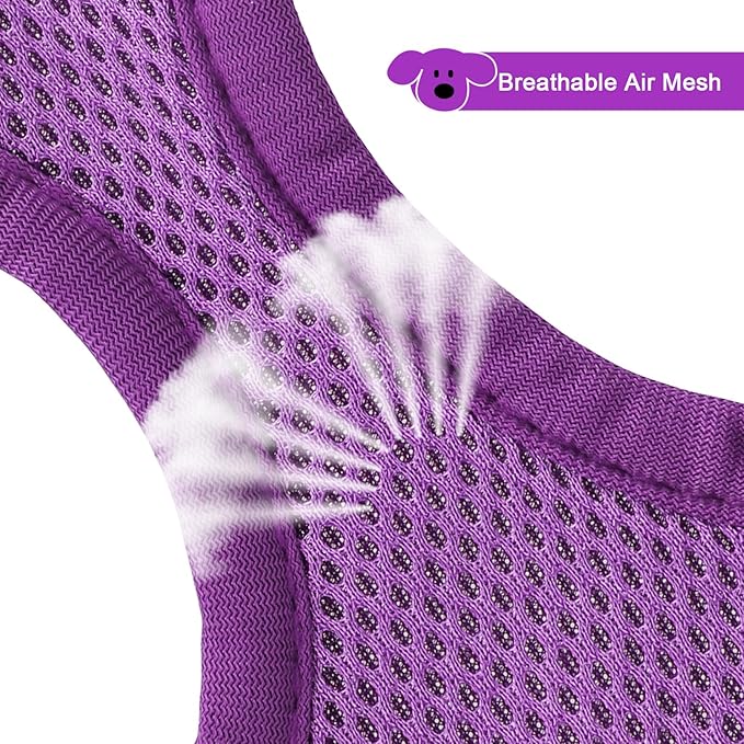 YIMEIS Dog Harness and Leash Set, No Pull Soft Mesh Pet Harness, Reflective - Image 6