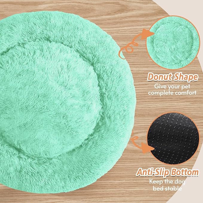 JOLLYVOGUE Calming Dog Bed for Small Dogs - Image 3