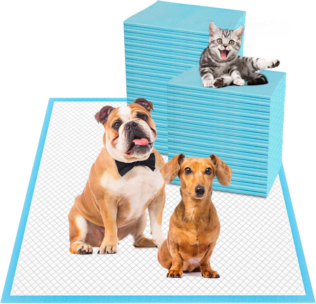 Boscute Super Absorbent & Leak-Proof Jumbo Size 36"x36" Pet Training Dog Pee Pads, Thicken Quick Dry Disposable Puppy Pee Pads, Potty Training Pads for Dogs Cats, Rabbits