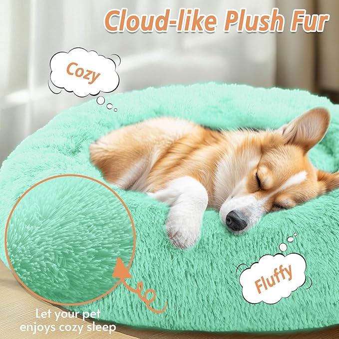 JOLLYVOGUE Calming Small Dog & Cat Bed - Image 2