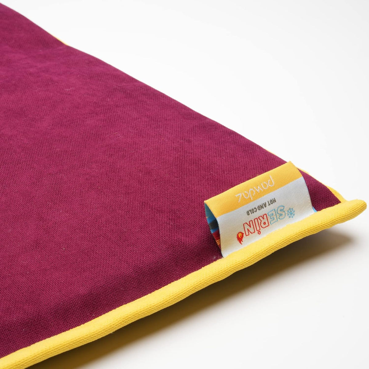 pawdaz Cooling Heating Mat for Cat & Dog Small Medium Pet (16x24), 5 Layers Microwave Water Repellent No-Electric Thermal Pad Washable Non Slip Indoor Outdoor Warming Gel Summer Bed (Burgundy)