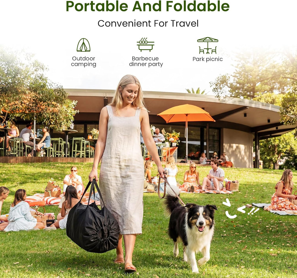 Portable Collapsible Soft Dog Crate for Medium Dogs, 30in Grey