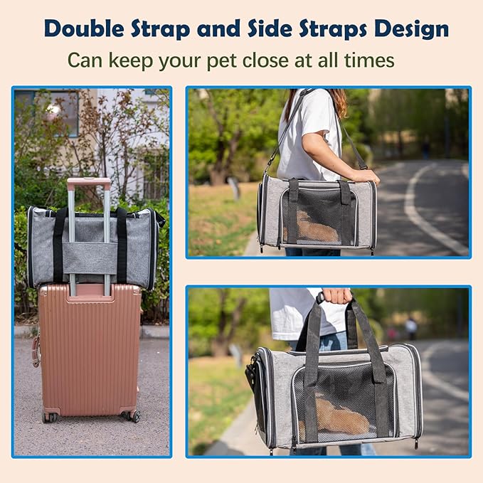 Top tasta Dog Cat Carrier Pet Carriers - Image 4