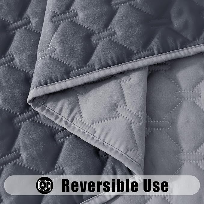 Smiry Waterproof Dog Bed Cover Blanket, Soft Reversible Pet Blanket, Washable - Image 3