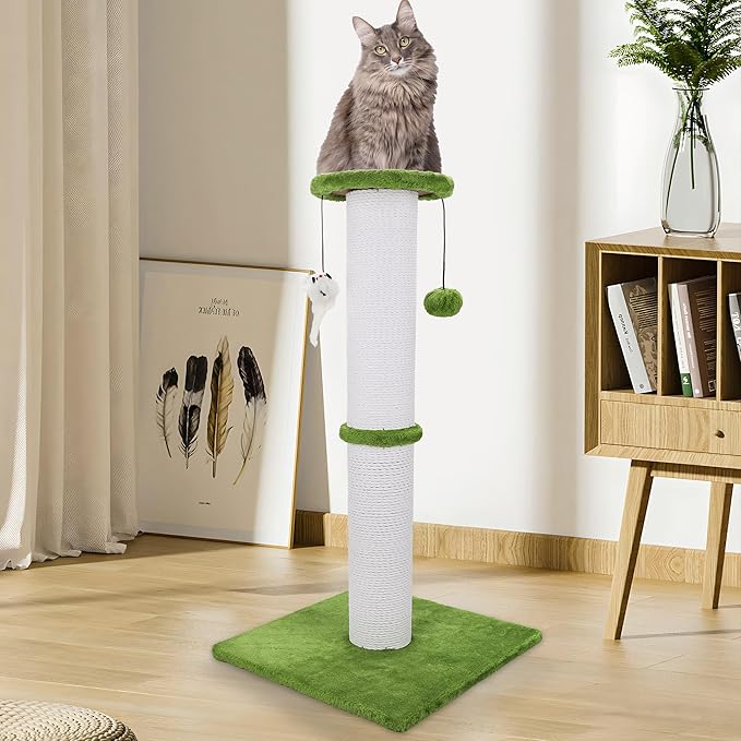 Cat Scratching Post 34 Inches Heavy Duty and Thicker Cat Scratching Post Sisal - Image 8