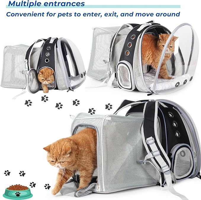 Lollimeow Expandable Cat Backpack Carrier - Image 6